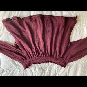 Off the shoulder top